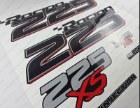 Mercury Racing 225XS Optimax DFI 2016-2017 Outboard Decal Kit